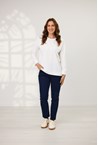 WEARABLE LS CREW TOP - off white